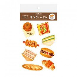 レトロ日記 零食 貼紙 2枚入