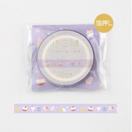 閃閃甜點 燙金 紙膠帶